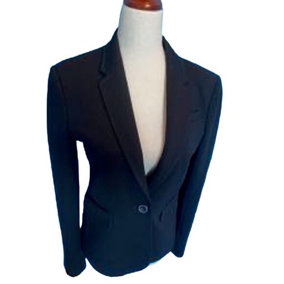 No Use! ATM One Button Blazer Jacket 1 Interior, 3 Exterior Pockets Lined 4 - Picture 3 of 8